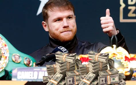 Canelo revela cuánto gana