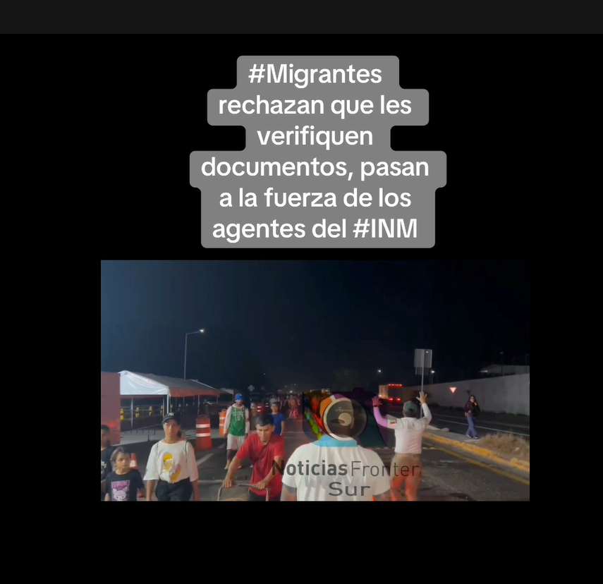 Migrantes rechazan revisión