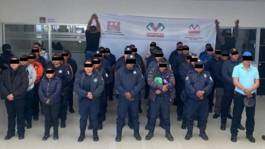 Desmantelan red de extorsión en Chiapas