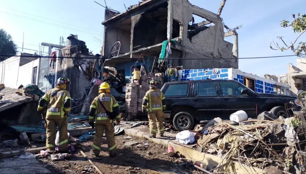Explosión en Chimalhuacán