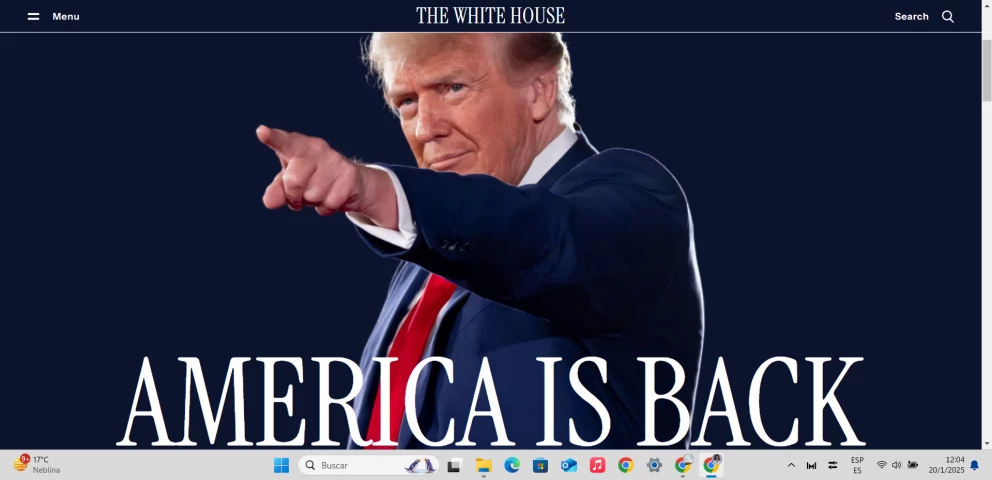 Donald Trump asume la presidencia