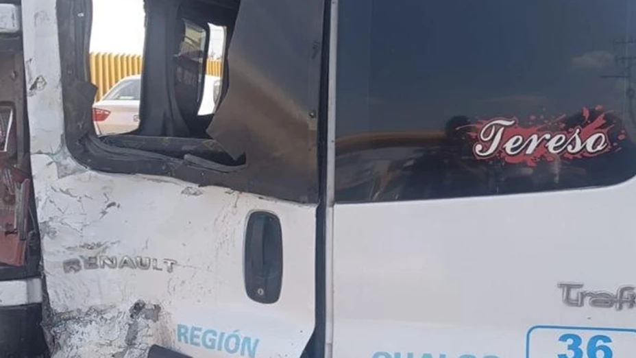 Accidente en la autopista México-Puebla