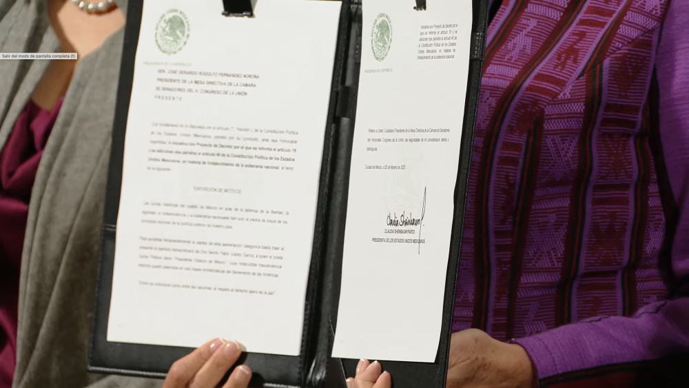 Sheinbaum responde a acusaciones de EE.UU.