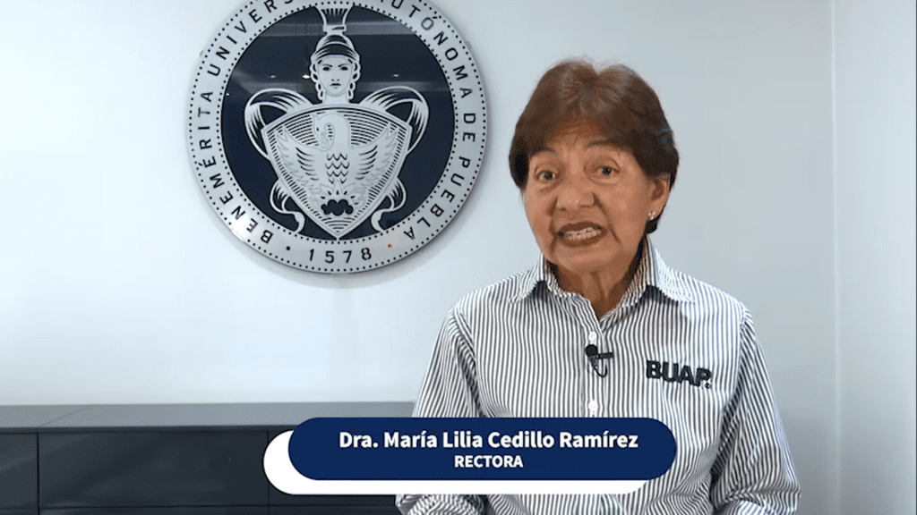 Rectora de la BUAP responde a demandas estudiantiles- créditos BUAP -Facebook