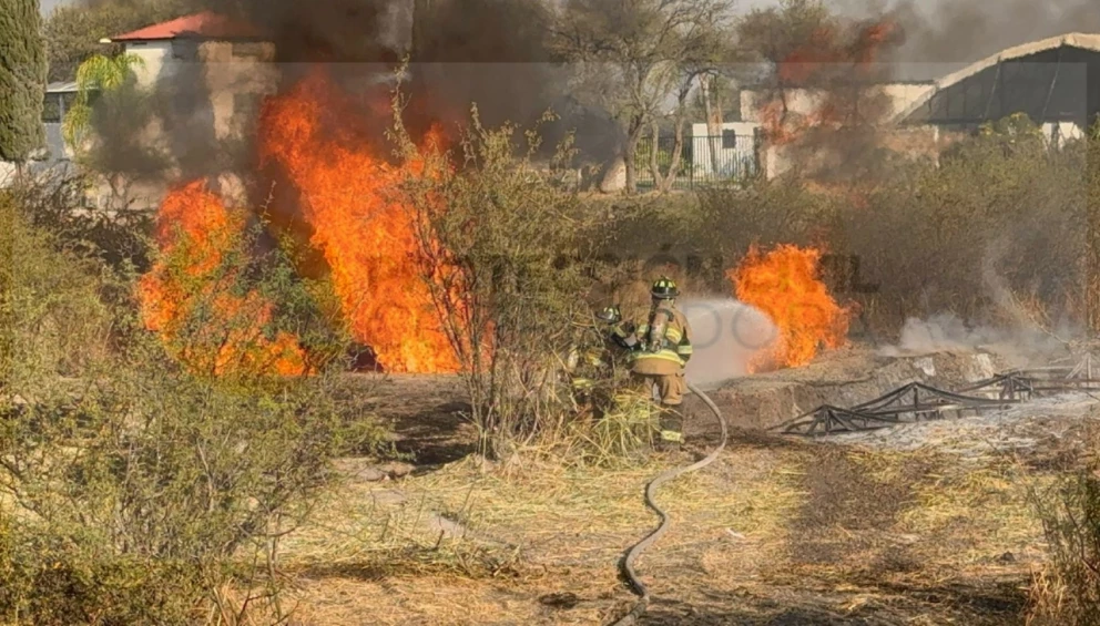 Incendio en ducto de Pemex en Corregidora, Querétaro