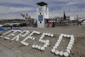 Movilización en el Penal de San Miguel por desaparición de un reo