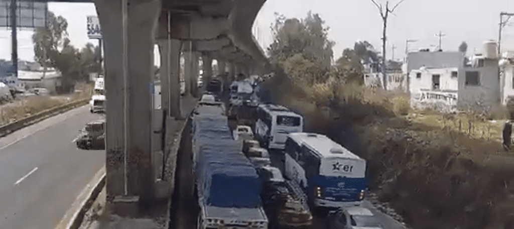 Cierre en la autopista México-Puebla hoy 20 de marzo de 2025