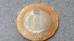 Moneda de 20 pesos conmemorativa