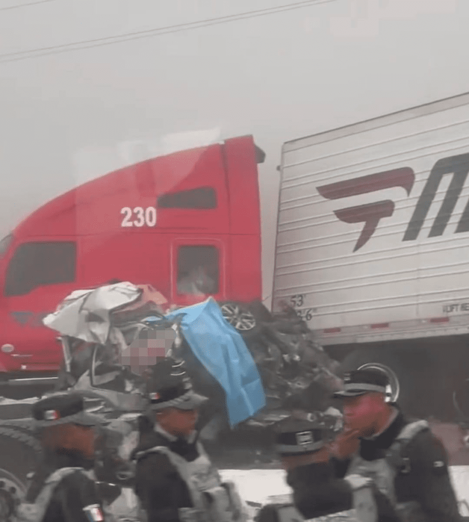 Fuerte accidente en la autopista Puebla-Orizaba deja un muerto