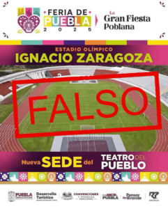 ¿Los conciertos del Teatro del Pueblo 2025 serán en el Estadio Olímpico Ignacio Zaragoza?