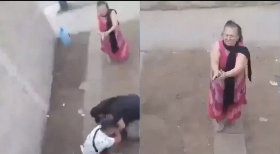 Abuelita dispara contra tres hombres en Chalco, Edomex