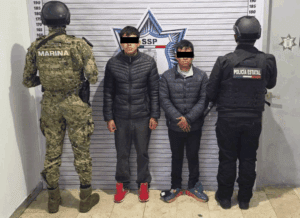 Detienen a dos hombres por presunto huachigaseo en Puebla; uno ya tenía antecedentes penales