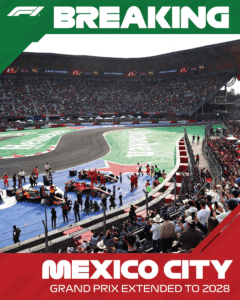 Oficial: El Gran Premio de México se queda hasta 2028, confirma la Fórmula 1