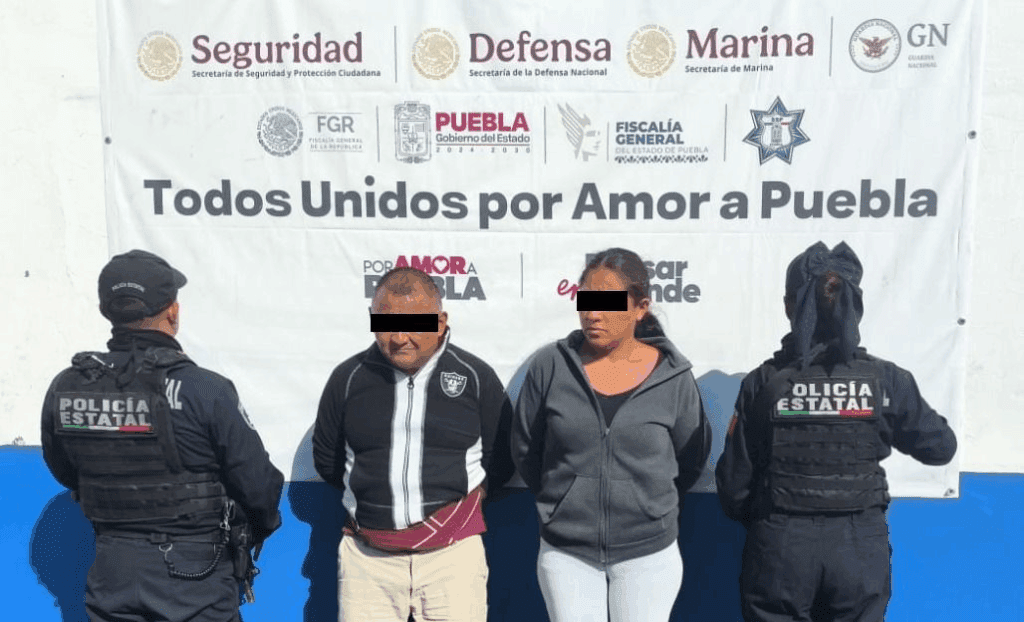 Detienen a pareja por robo en RUTA durante operativo