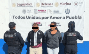 Detienen a pareja por robo en RUTA durante operativo