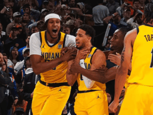 Indiana Pacers firma remontada histórica y vence a los Knicks