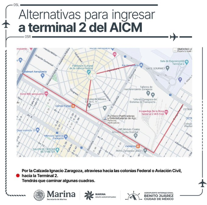 CNTE bloquea el Metro y accesos al AICM