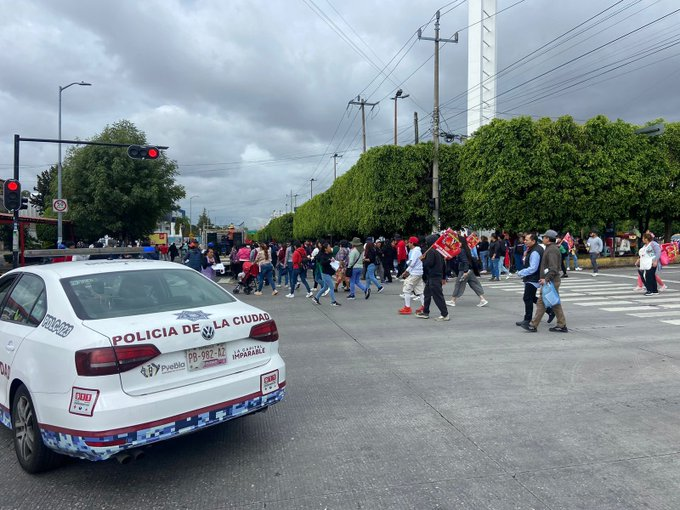 Cierres viales en Puebla hoy 29 de mayo por movilización ciudadana