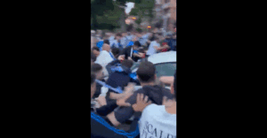 Atropellamiento masivo durante el derbi catalán