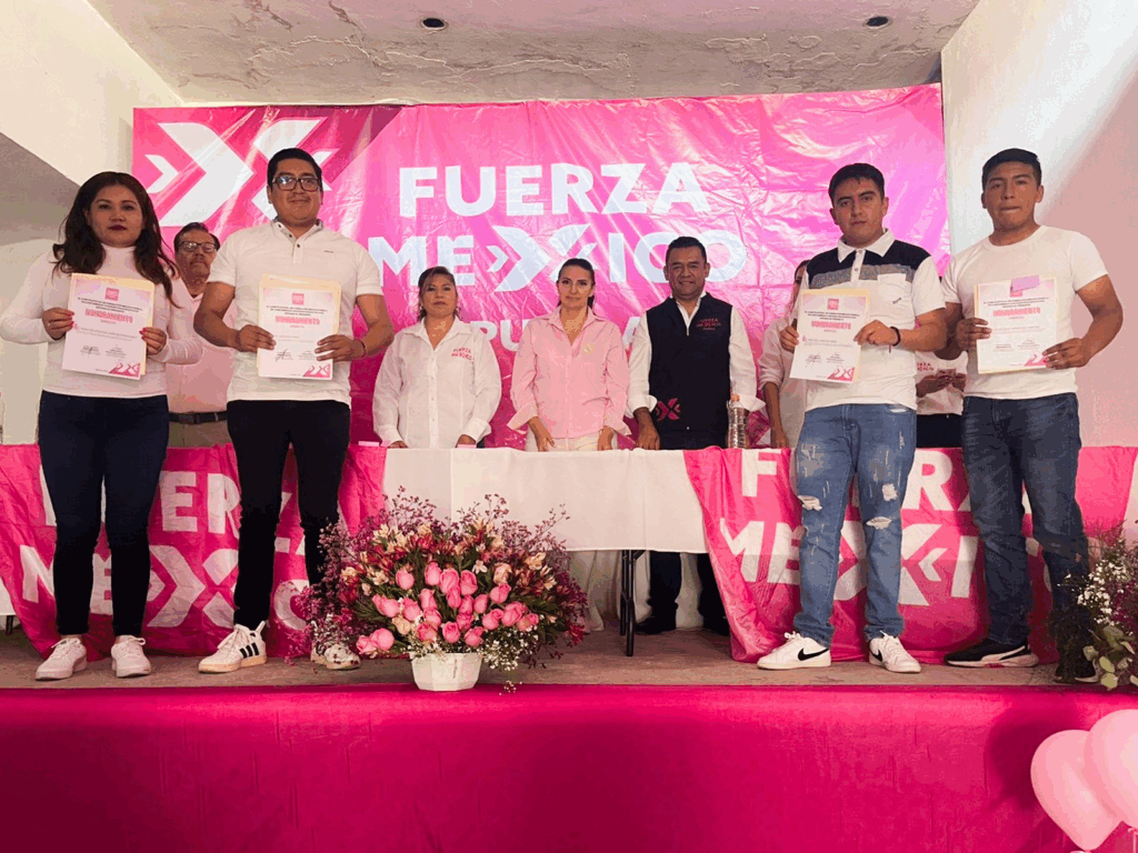 Fuerza por México Puebla toma protesta