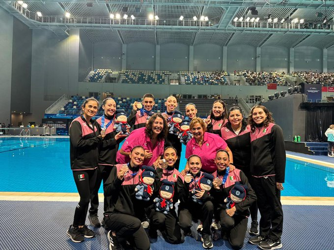Sirenas Mexicanas hacen historia en China: logran bronce