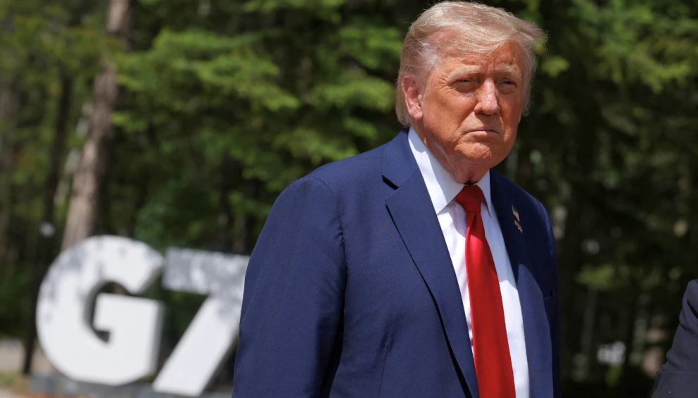 Donald Trump desmiente motivo de su salida del G7