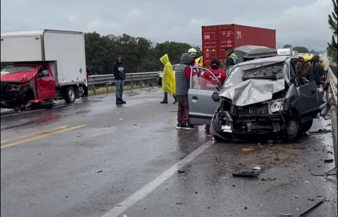 Cierre total en la carretera Huamantla-Puebla