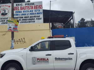 Desprendimiento de rocas en San Pablo Xochimehuacán