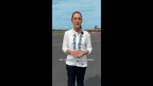 Claudia Sheinbaum visita Corralero, Oaxaca
