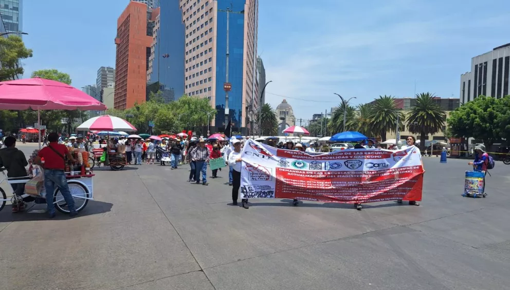 Marchas y bloqueos de la CNTE hoy lunes 2 de junio - Puebla News