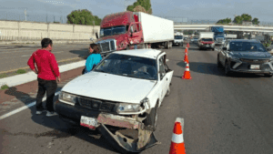 Accidente en la autopista México-Puebla hoy 9 de junio de 2025
