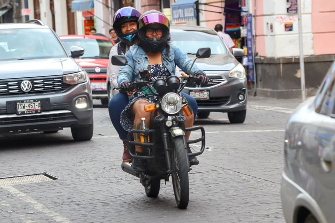 Coparmex propone medidas para regular uso de motocicletas en Puebla ante aumento de delitos
