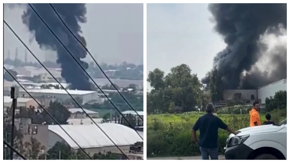 Fábrica de aceites arde en Tultitlán
