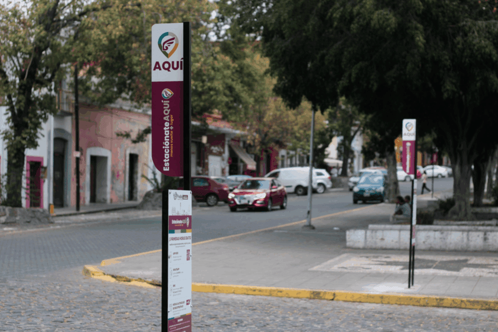 Baja recaudación del programa “Estaciónate Aquí” en Puebla