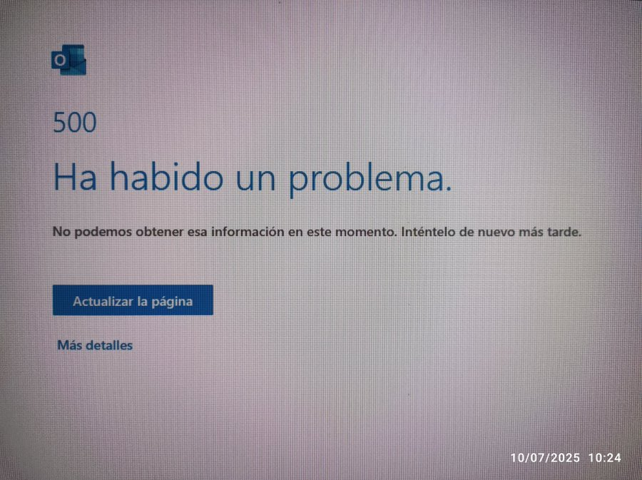 Outlook presenta caída mundial: usuarios reportan fallas