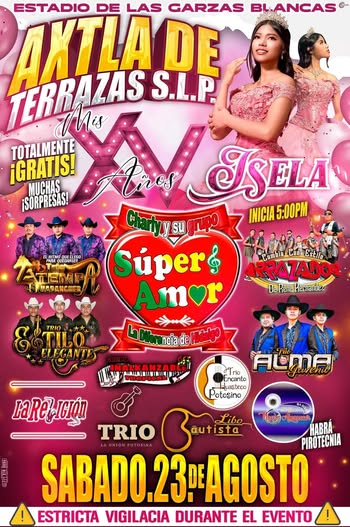 Isela Santiago tendrá segunda fiesta de XV años
