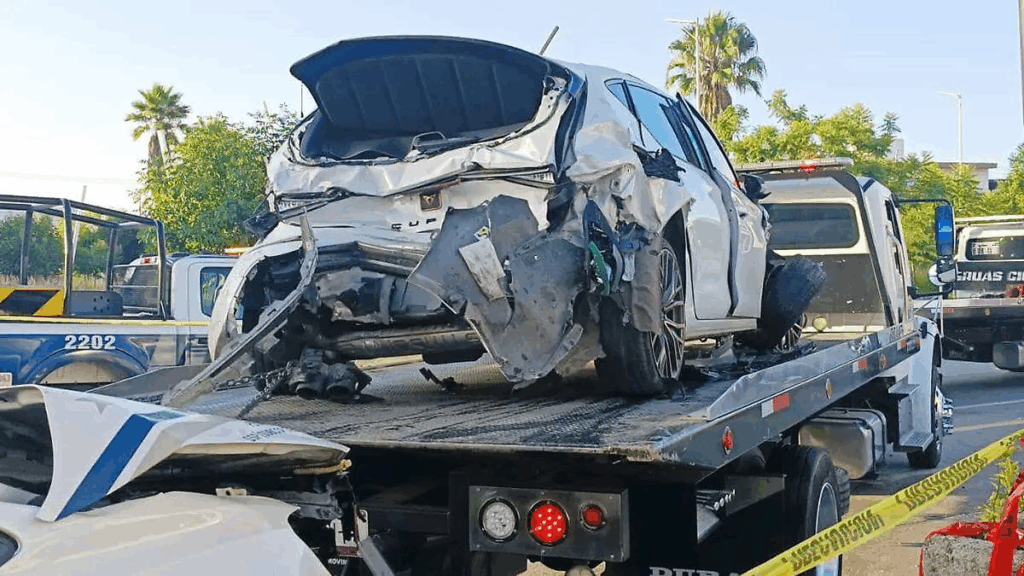 Liberan a joven responsable de carambola en Vía Atlixcáyotl
