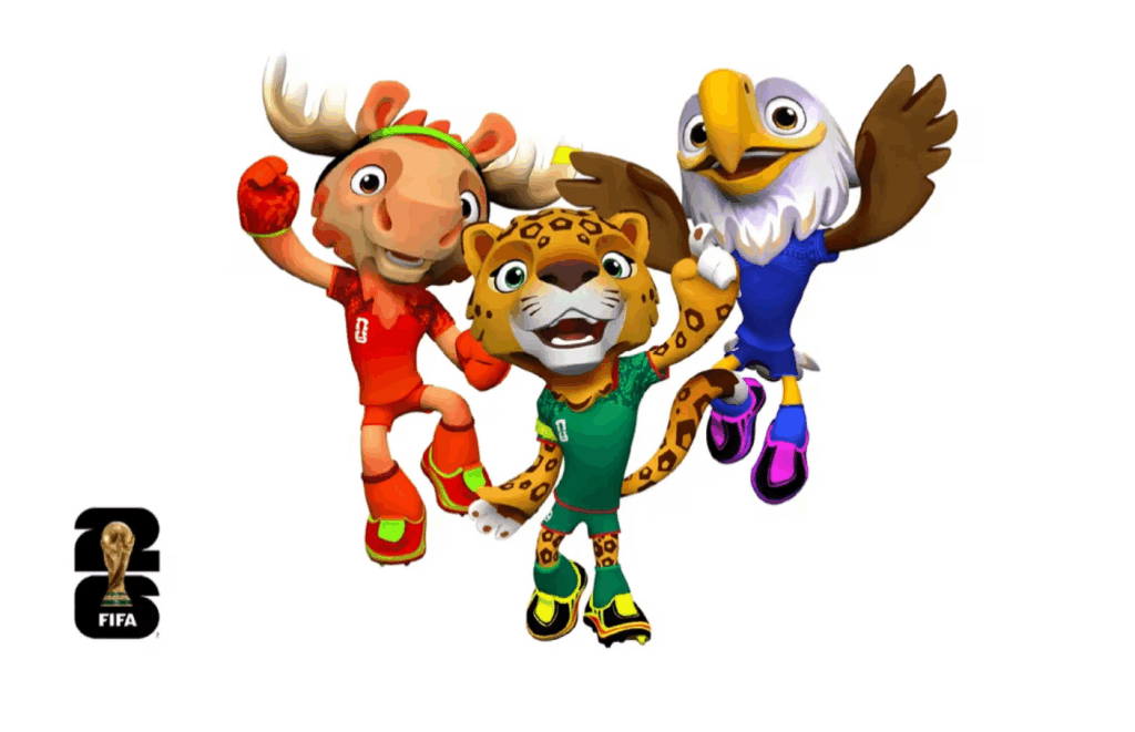 FIFA presenta a Maple, Zayu y Clutch, las mascotas oficiales