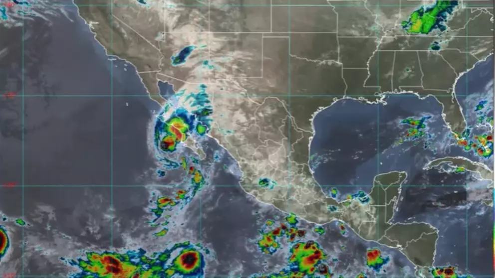 “Lorena” se degrada a Tormenta Tropical