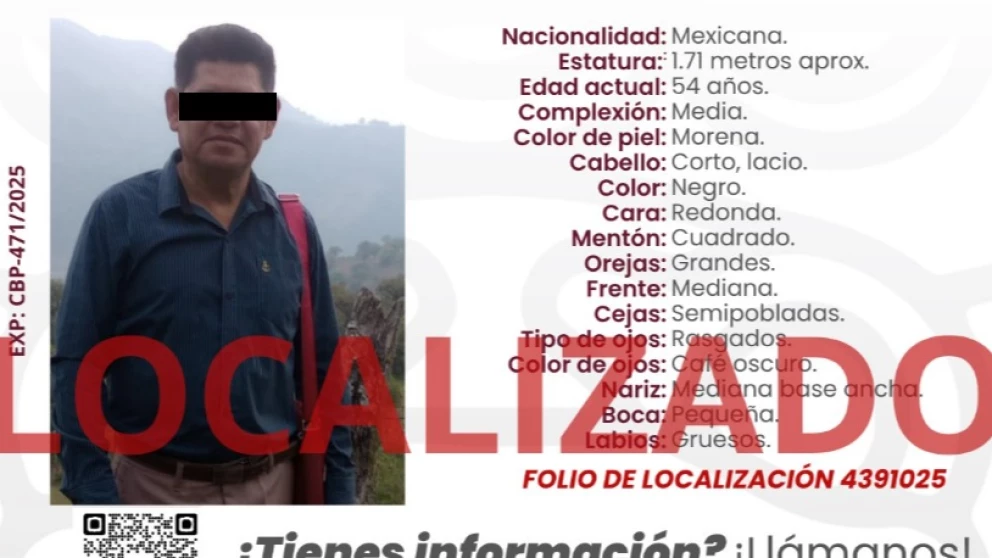 Localizan a Ernesto Islas, desaparecido por lluvias