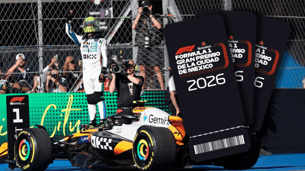 Boletos para el Gran Premio de México 2026